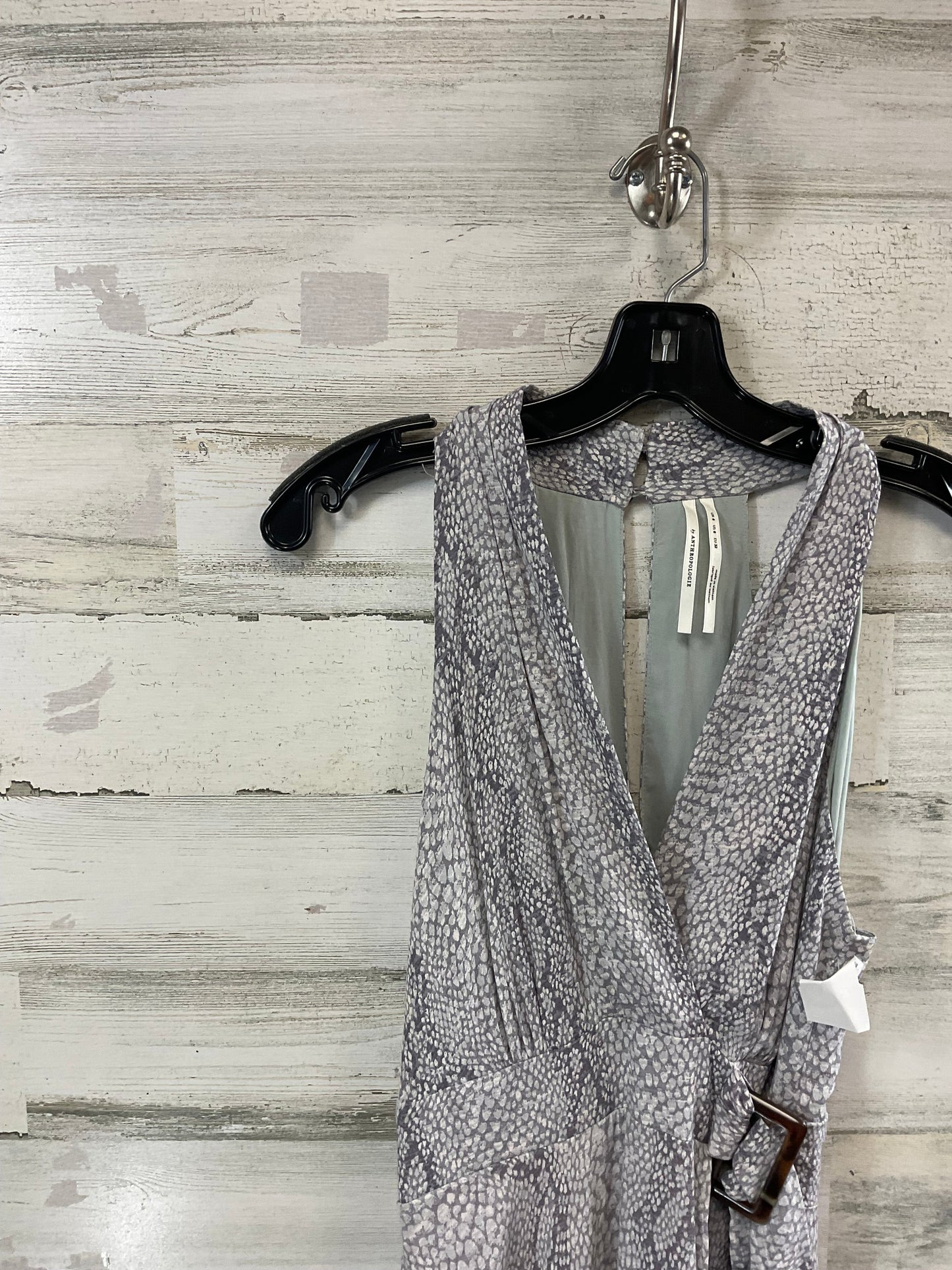 Dress Casual Maxi By Anthropologie In Grey, Size: Xs