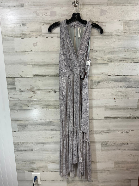 Dress Casual Maxi By Anthropologie In Grey, Size: Xs