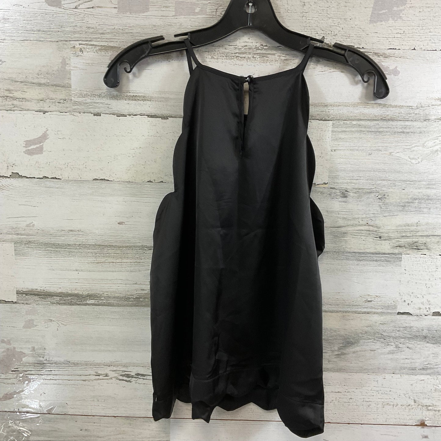 Top Sleeveless By Monteau In Black, Size: L