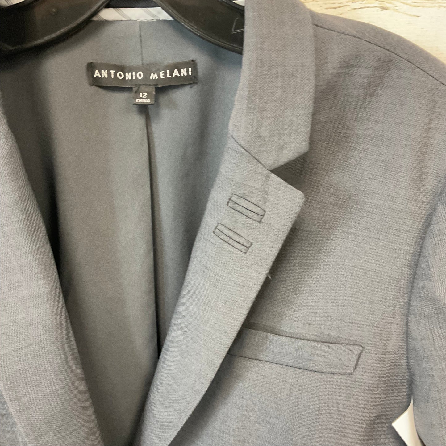 Blazer By Antonio Melani In Grey, Size: L