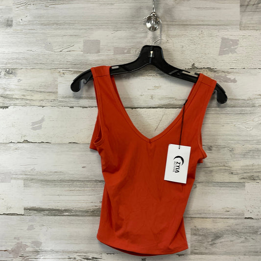 Tank Top By Zyia In Orange, Size: M