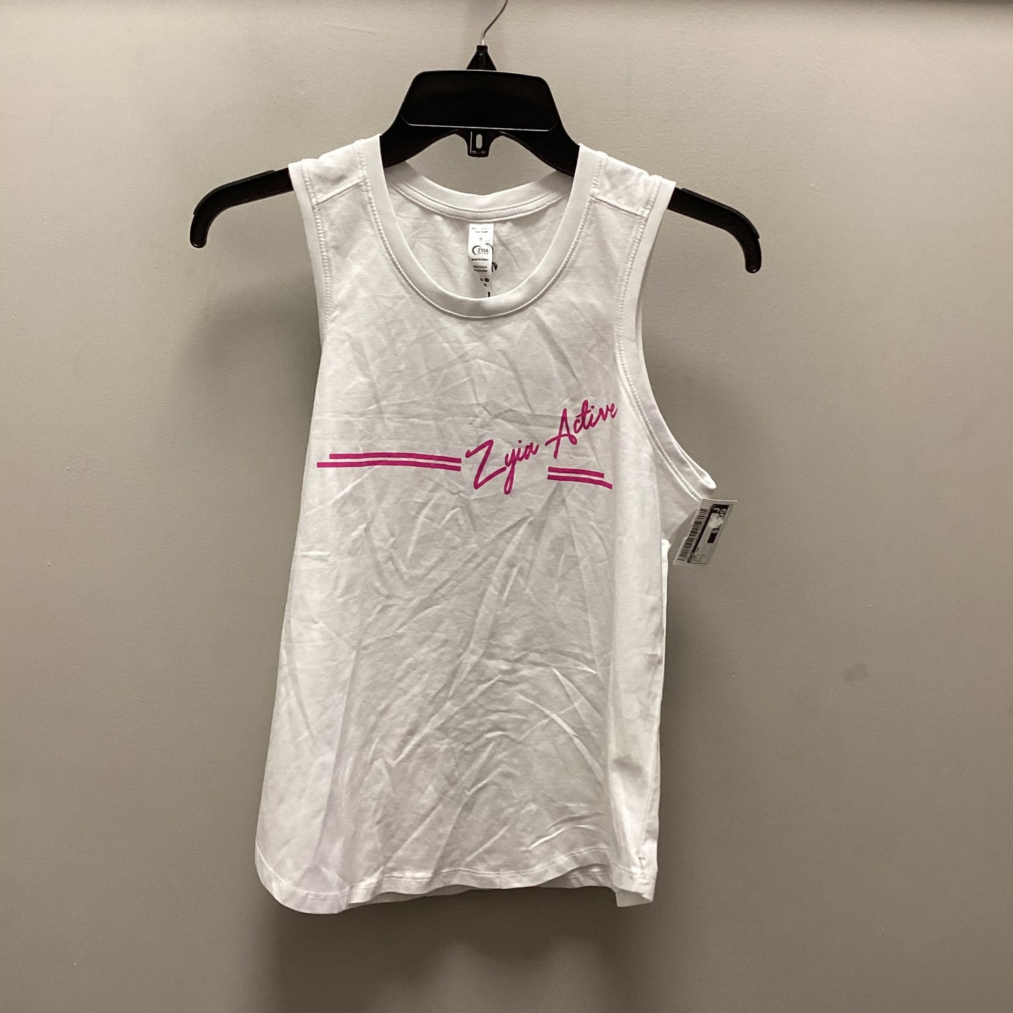 Athletic Tank Top By Zyia In White, Size: S