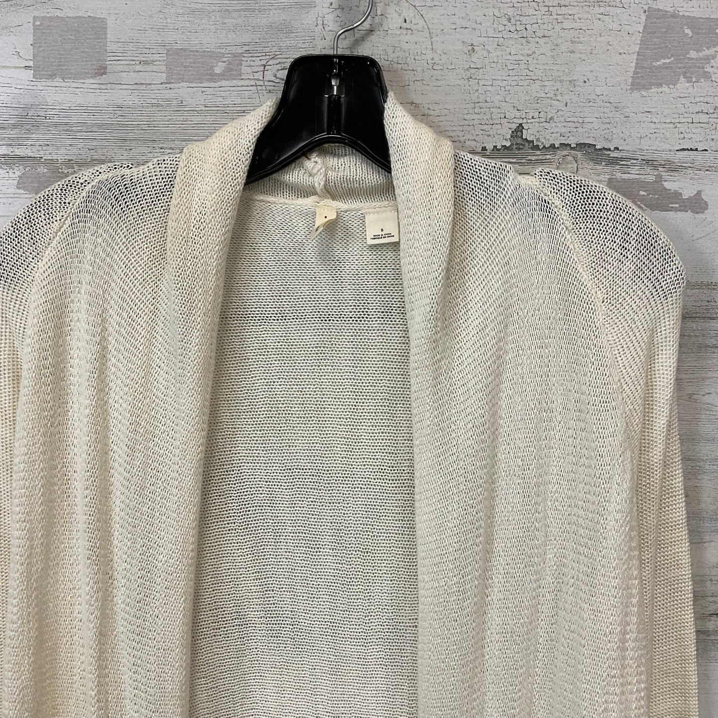 Sweater Cardigan By Moth In Cream, Size: S