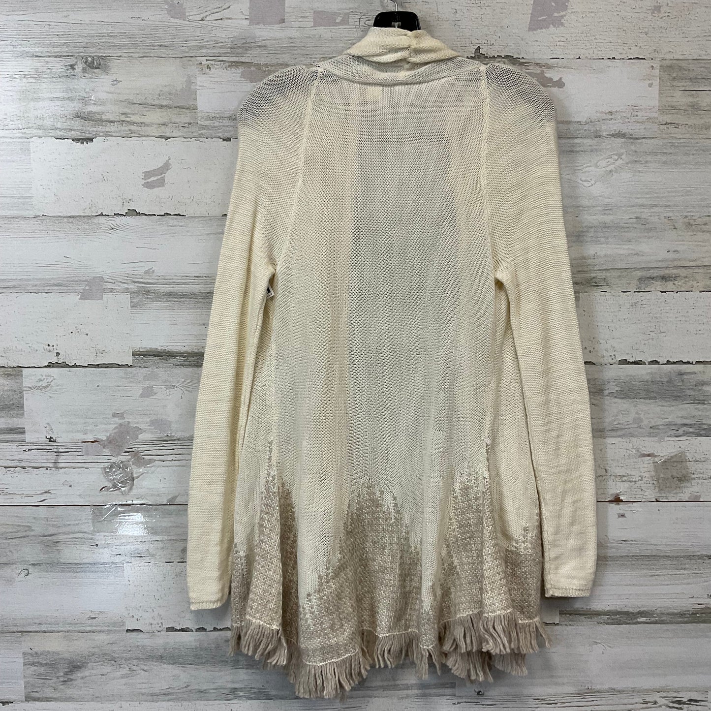 Sweater Cardigan By Moth In Cream, Size: S