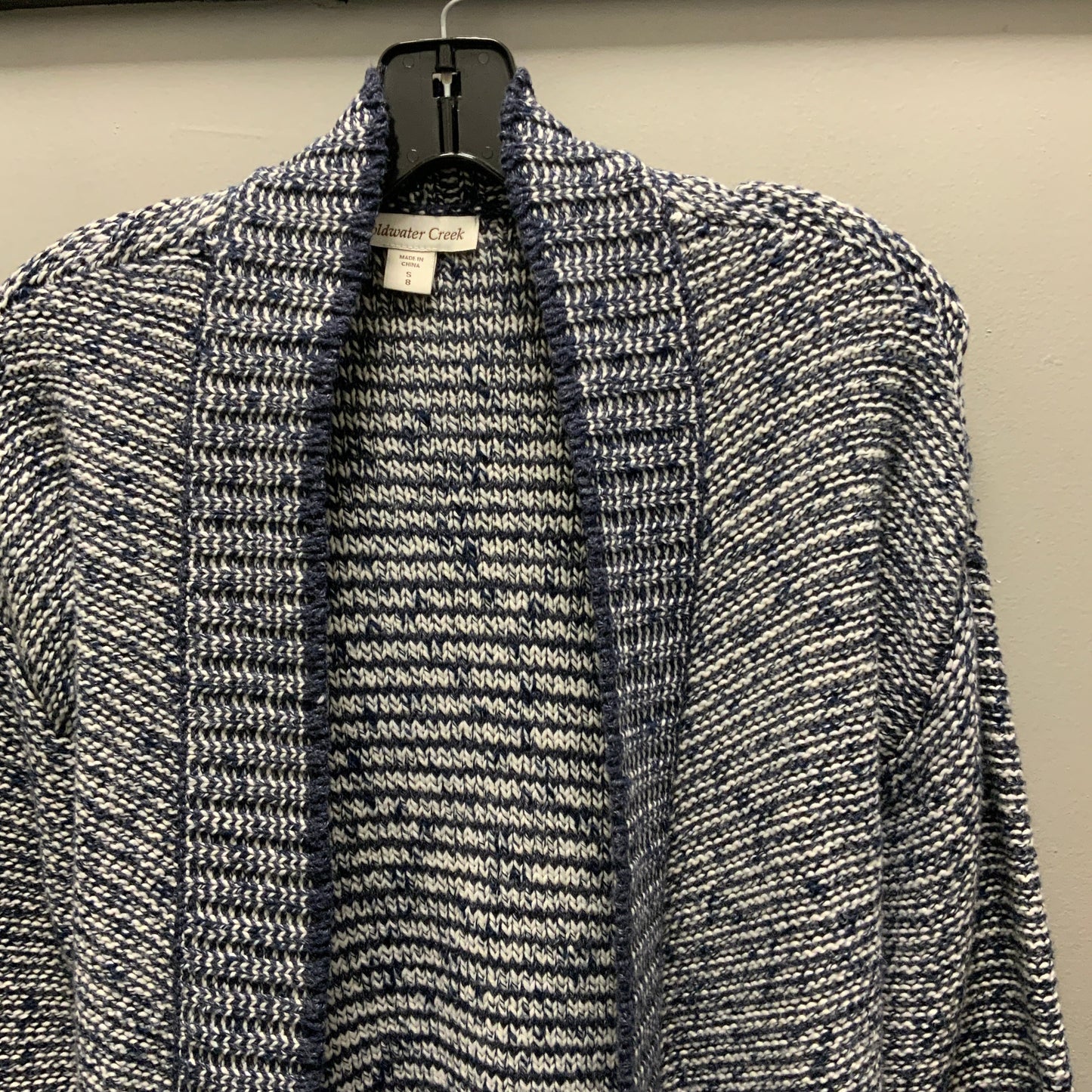 Sweater Cardigan By Coldwater Creek In Blue, Size: S