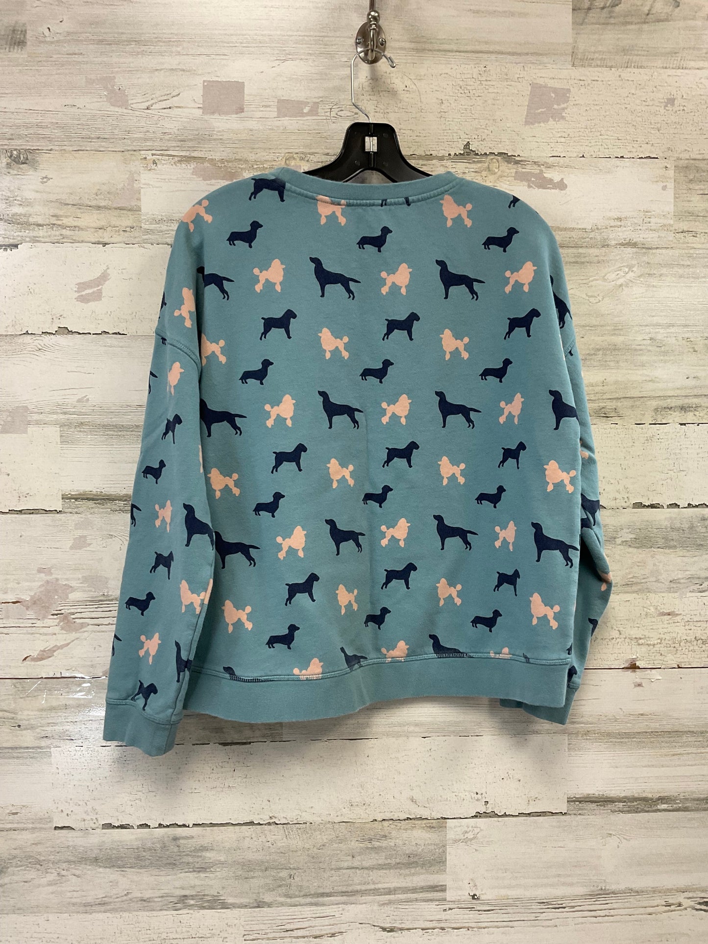 Sweatshirt Crewneck By Boden In Blue, Size: M