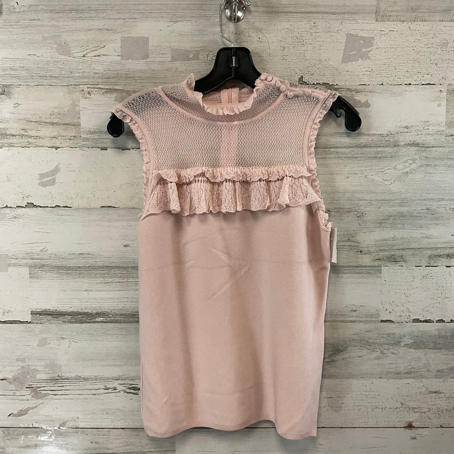 Top Sleeveless By White House Black Market In Pink, Size: L