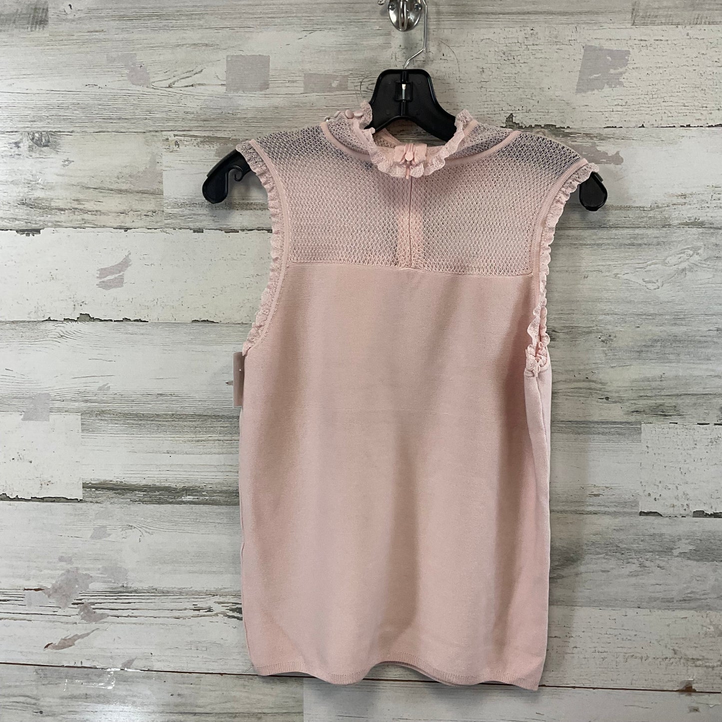 Top Sleeveless By White House Black Market In Pink, Size: L