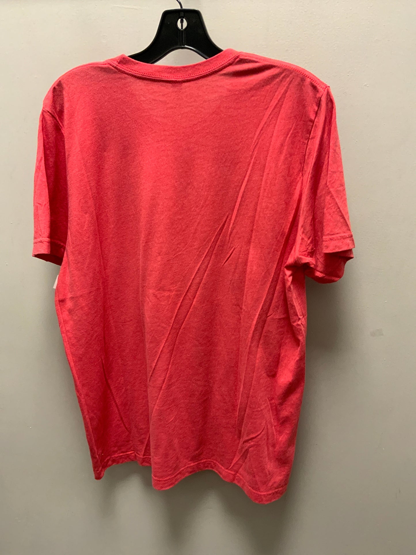 Top Short Sleeve Basic By Bella + Canvas In Red, Size: L