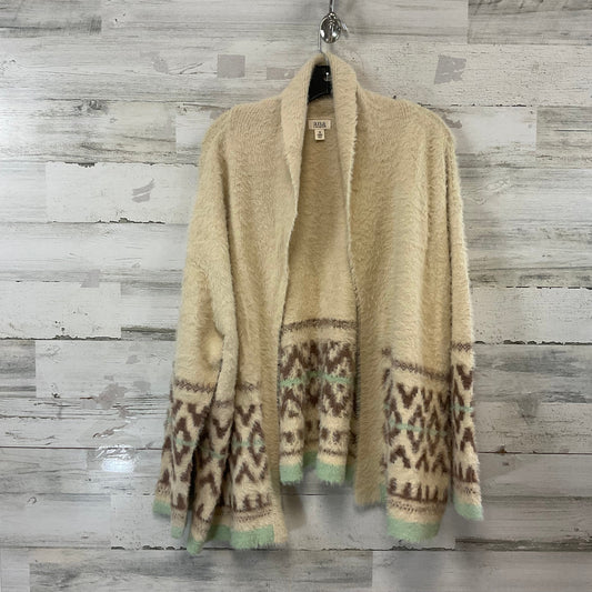 Sweater Cardigan By Ana In Cream, Size: 1x