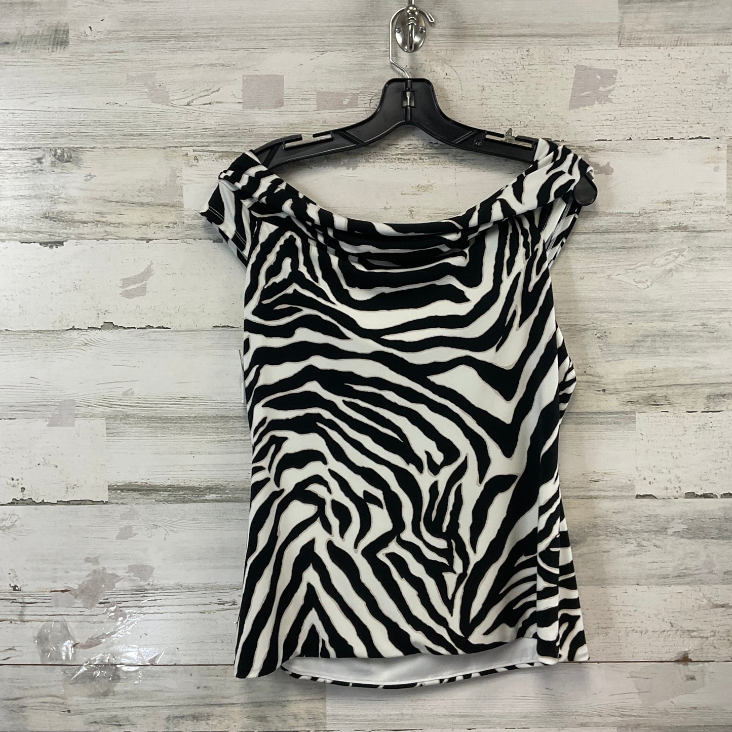 Blouse Sleeveless By White House Black Market In Black, Size: L