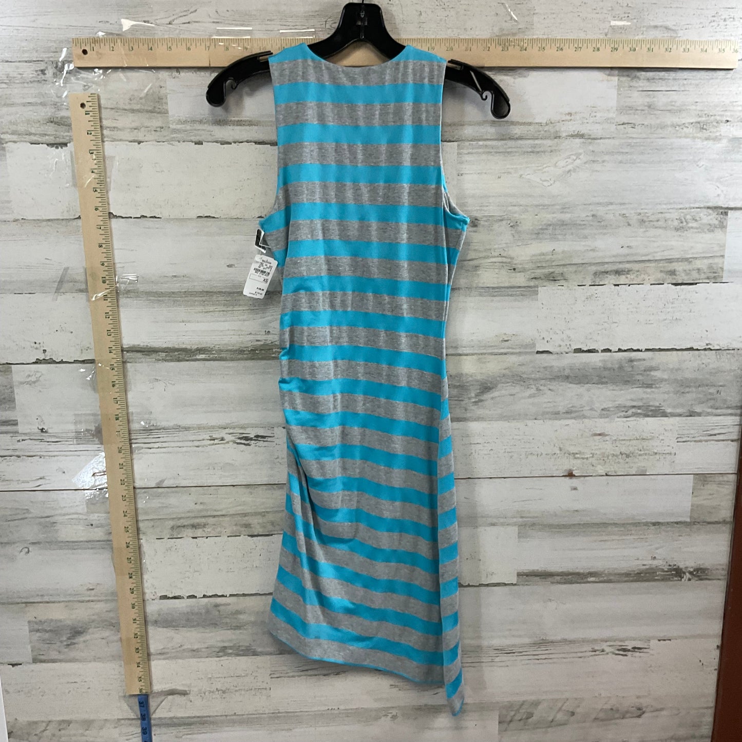 Blue & Grey Dress Casual Short SUSANA MONACO, Size Xs