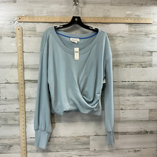 Blue Top Long Sleeve Anthropologie, Size Xl