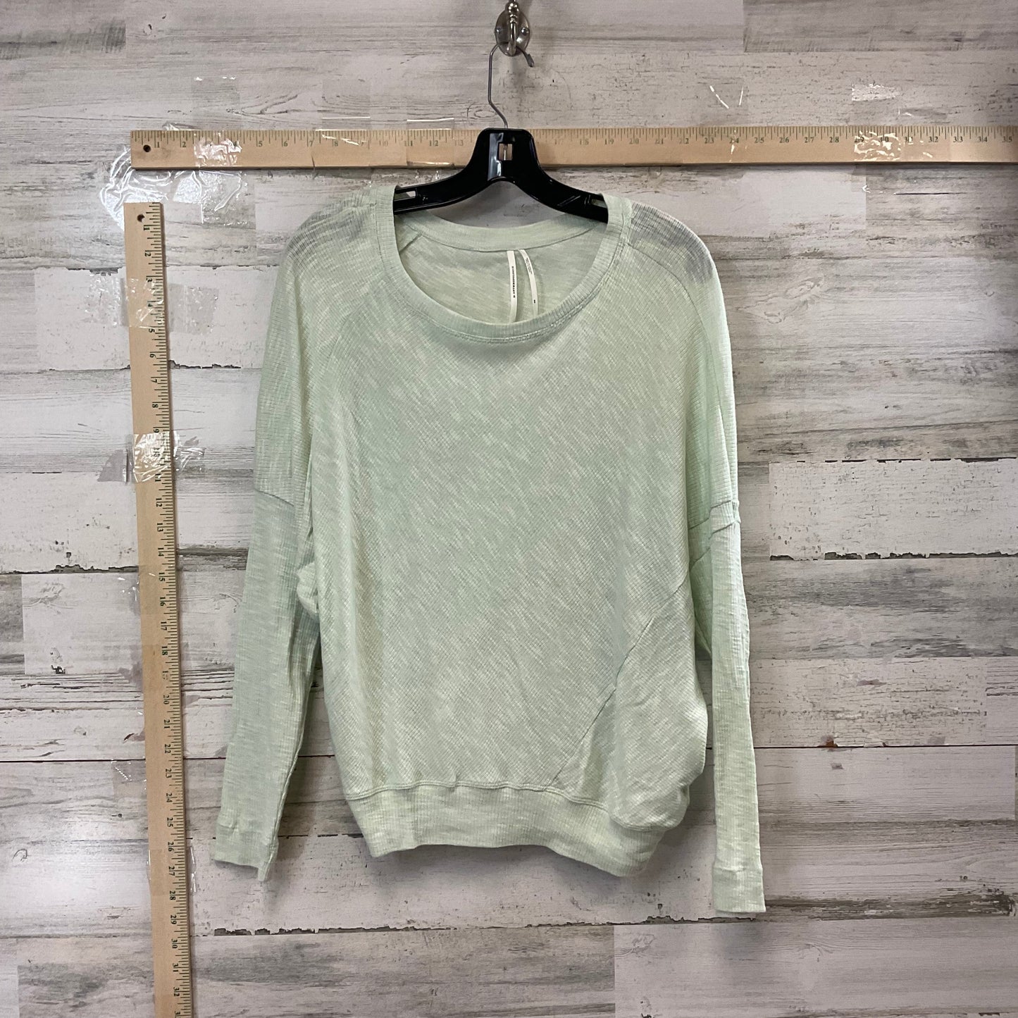 Green Top Long Sleeve Anthropologie, Size Xs