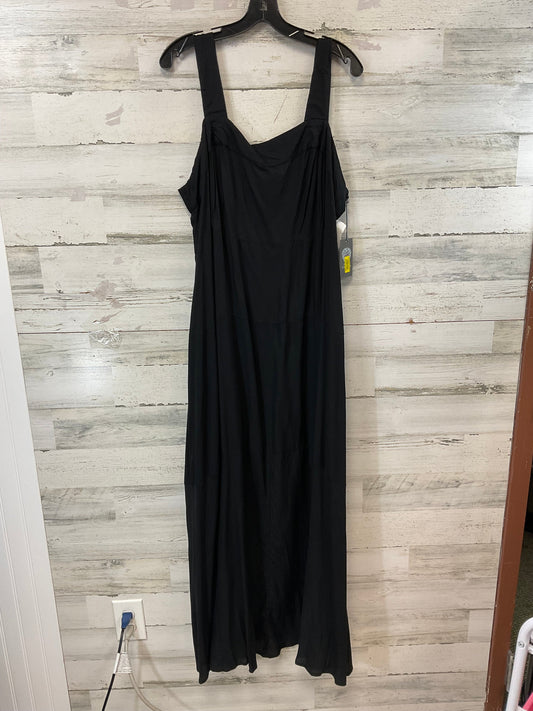 Dress Casual Maxi By Vince Camuto In Black, Size: 2x