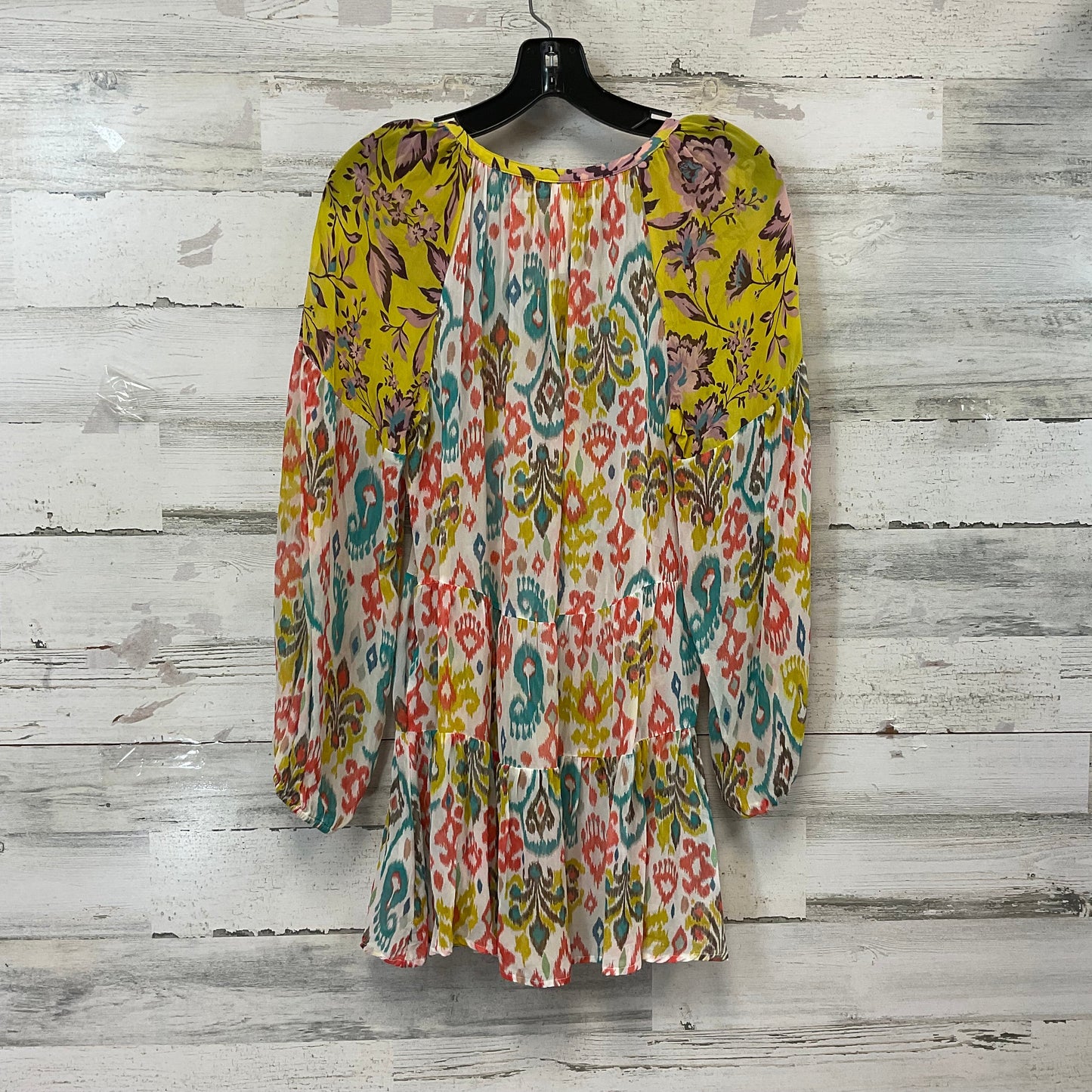 Top Long Sleeve By Anthropologie In Yellow, Size: Xs