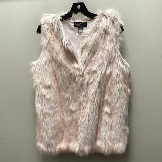 Vest Faux Fur & Sherpa By Rachel Zoe In Pink, Size: M