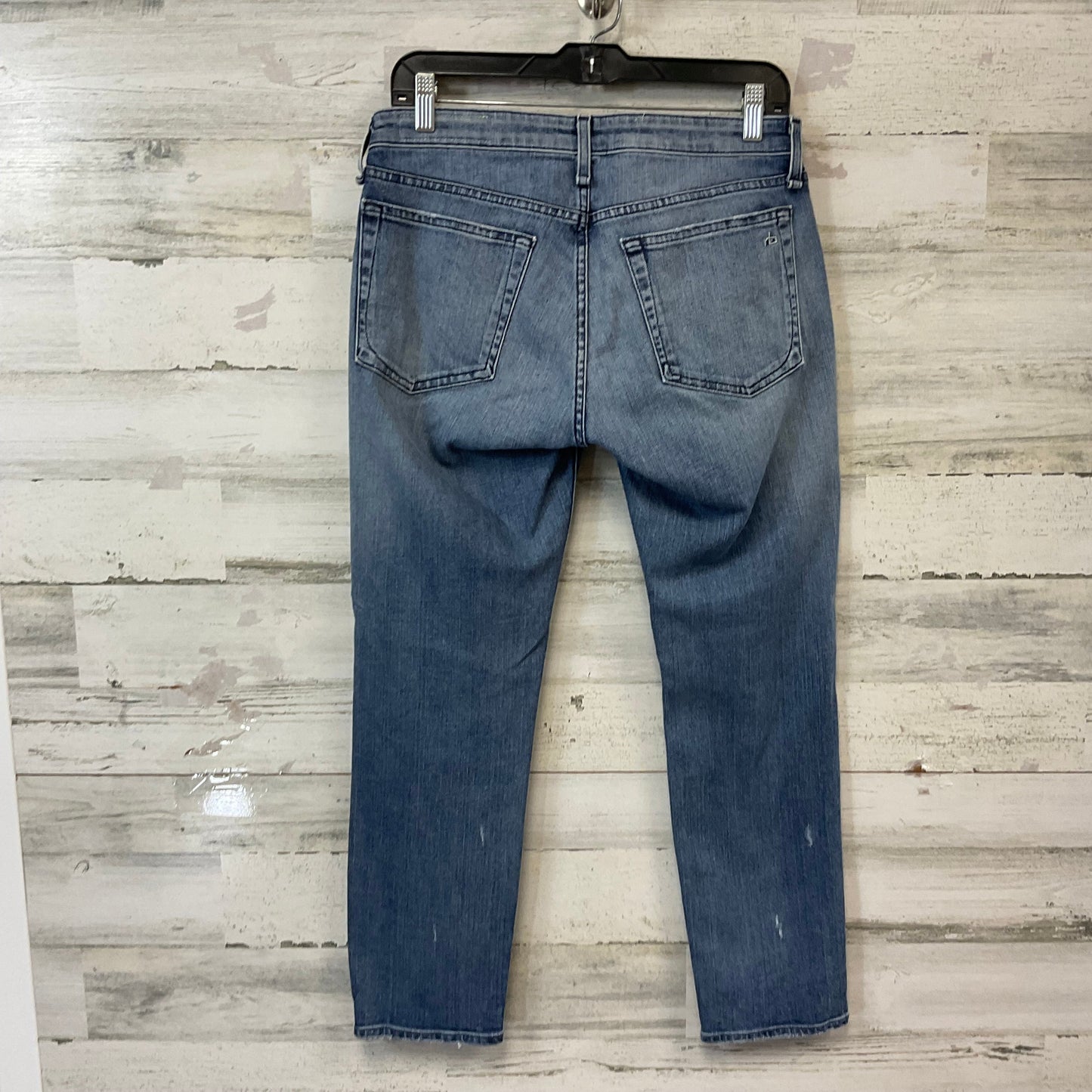 Jeans Boyfriend By Rag And Bone In Blue Denim, Size: 2