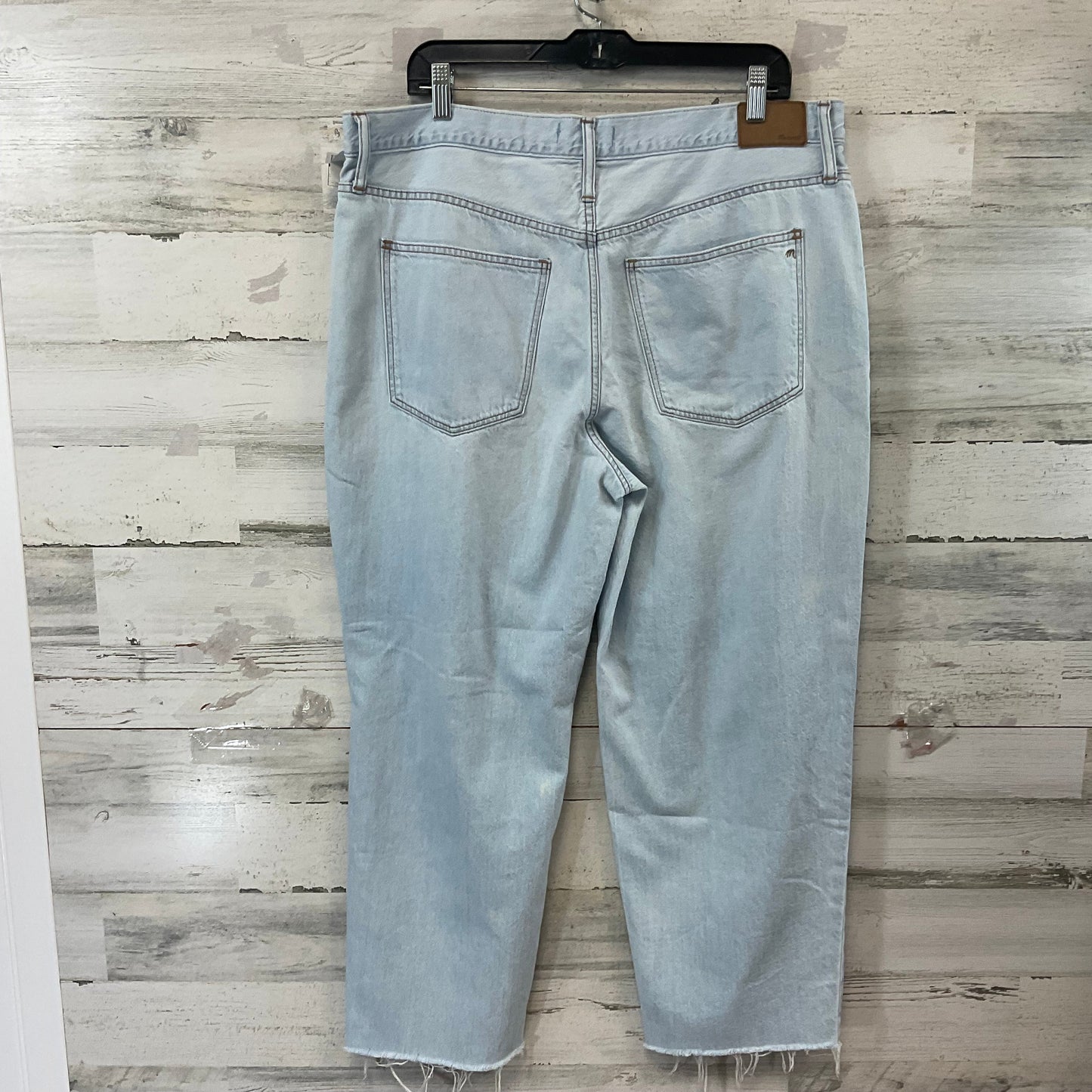 Jeans Boyfriend By Madewell In Blue Denim, Size: 14