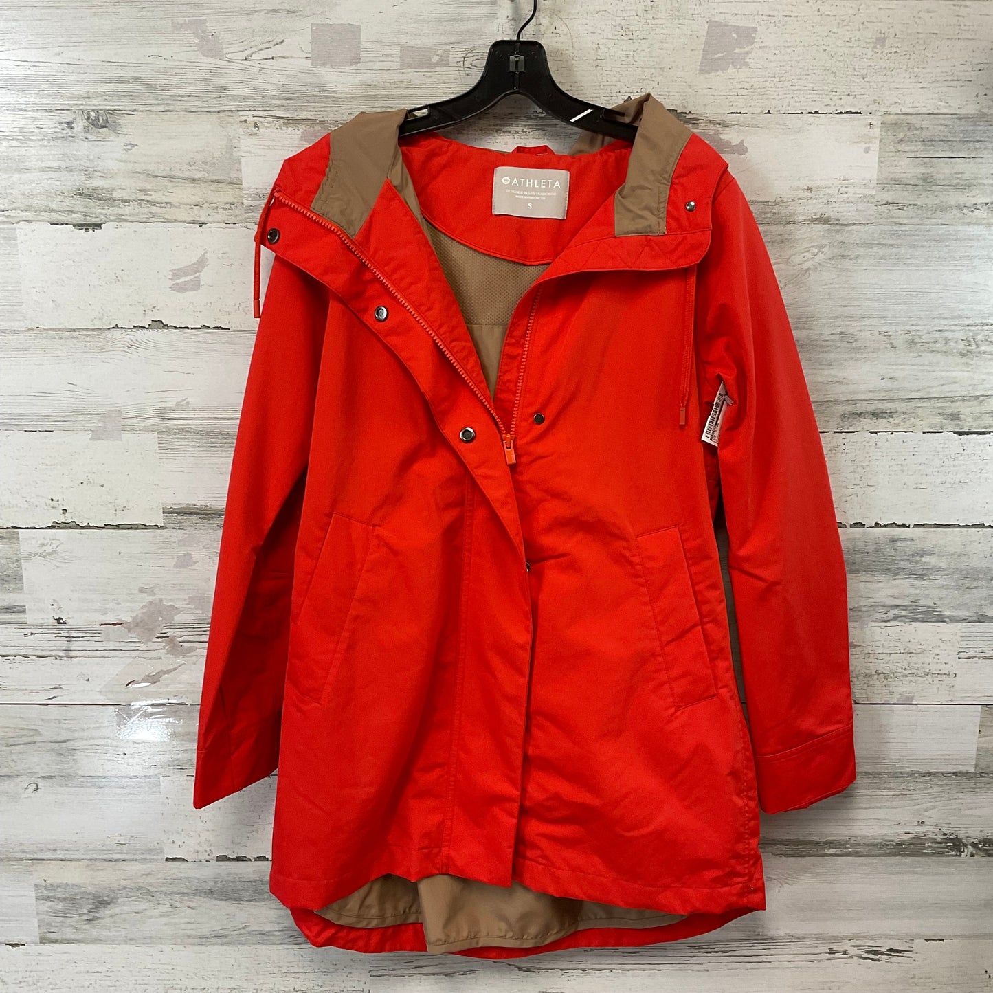 Coat Other By Athleta In Red, Size: S