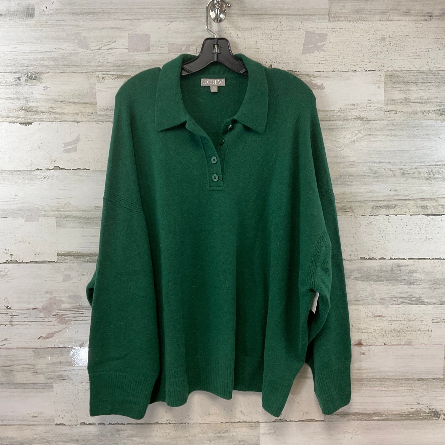 Sweater By J. Crew In Green, Size: 3x