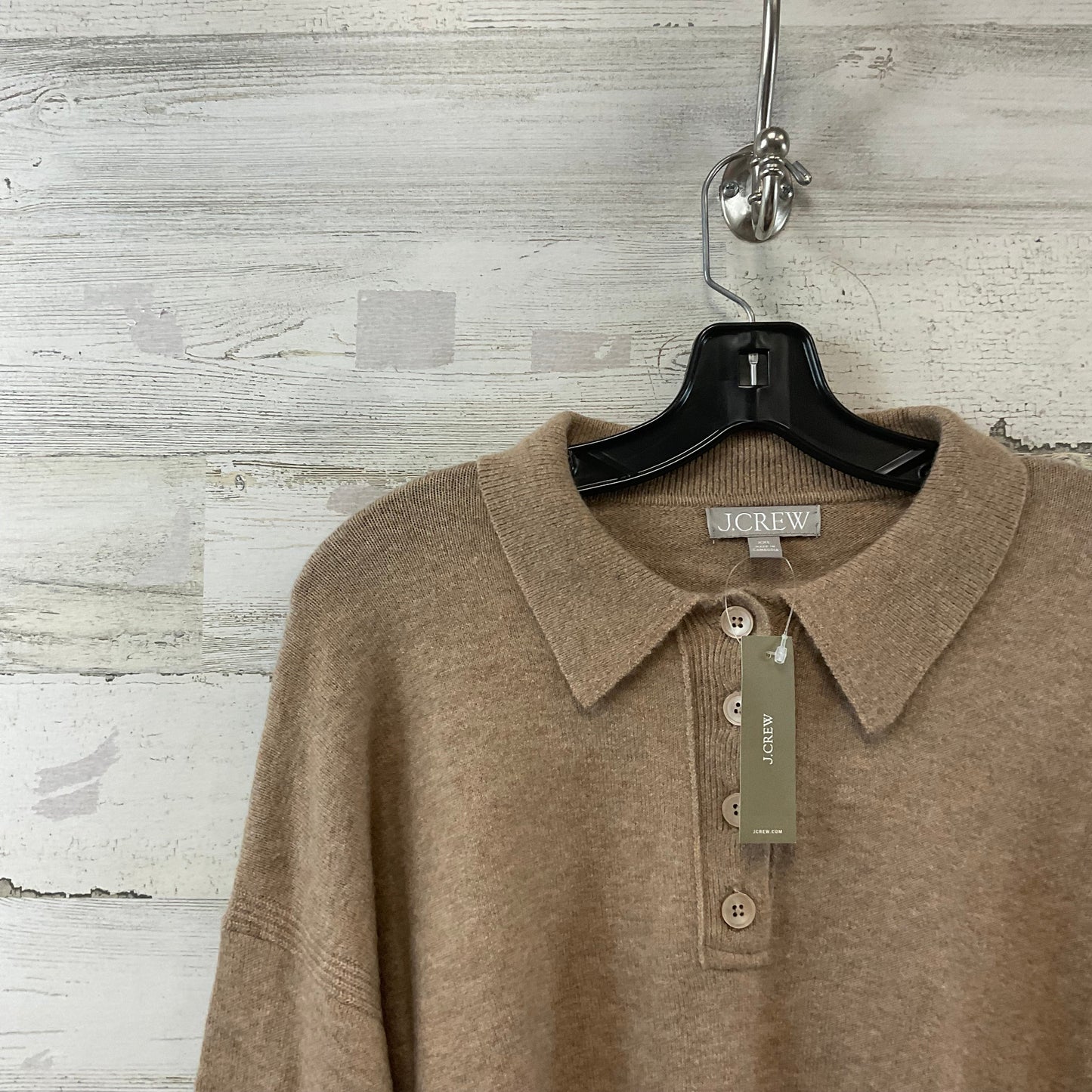 Sweater By J. Crew In Tan, Size: Xxl