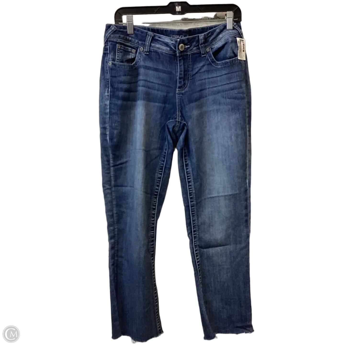 Jeans Straight By Maurices In Blue Denim, Size: 10