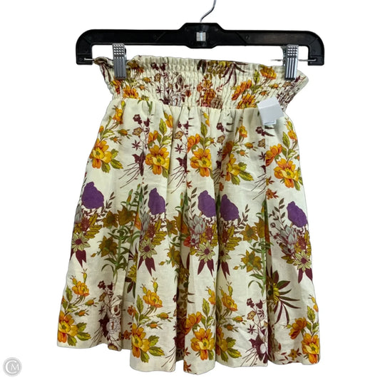 Skirt Mini & Short By BURU In Cream, Size: Xs