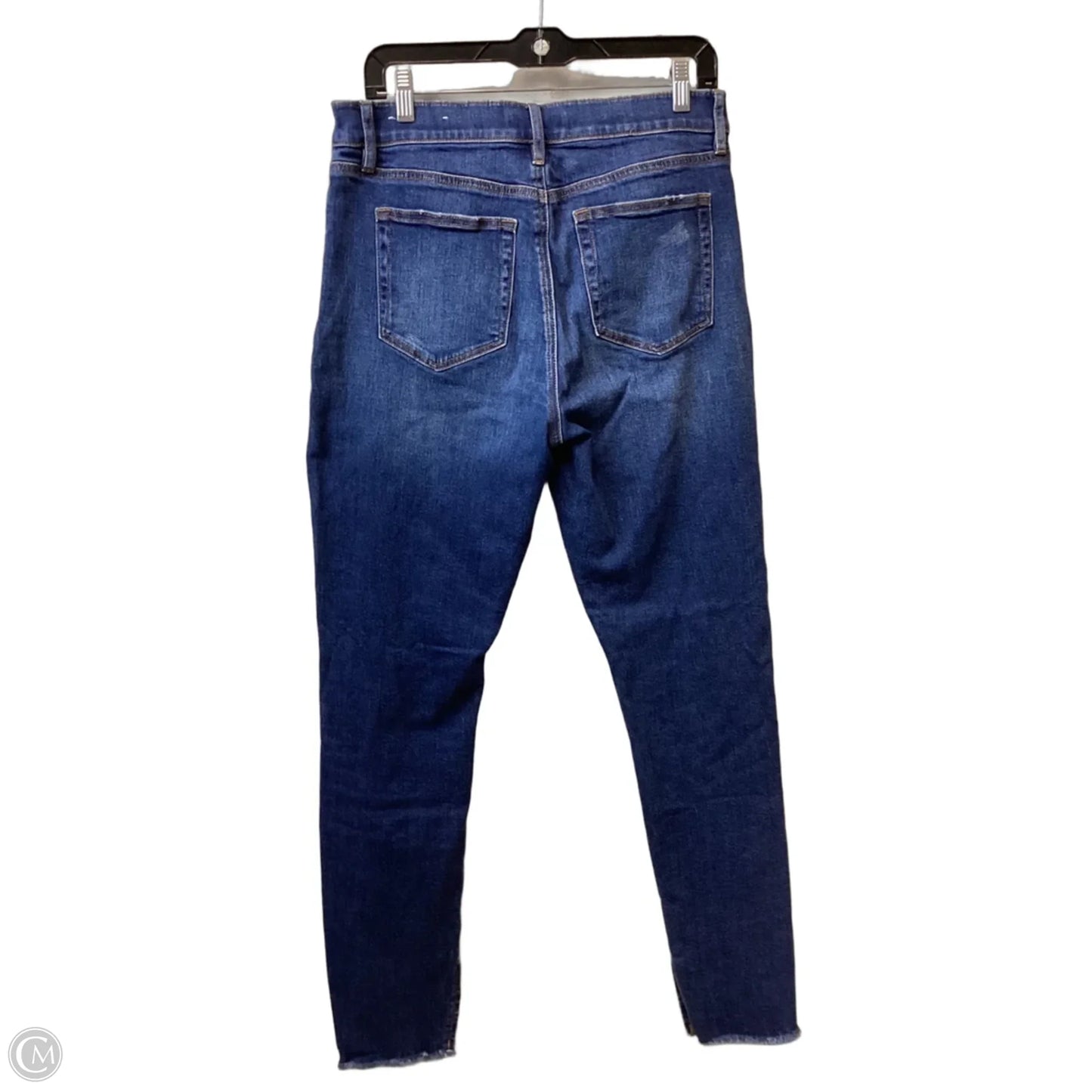 Jeans Skinny By Loft In Blue Denim, Size: 10