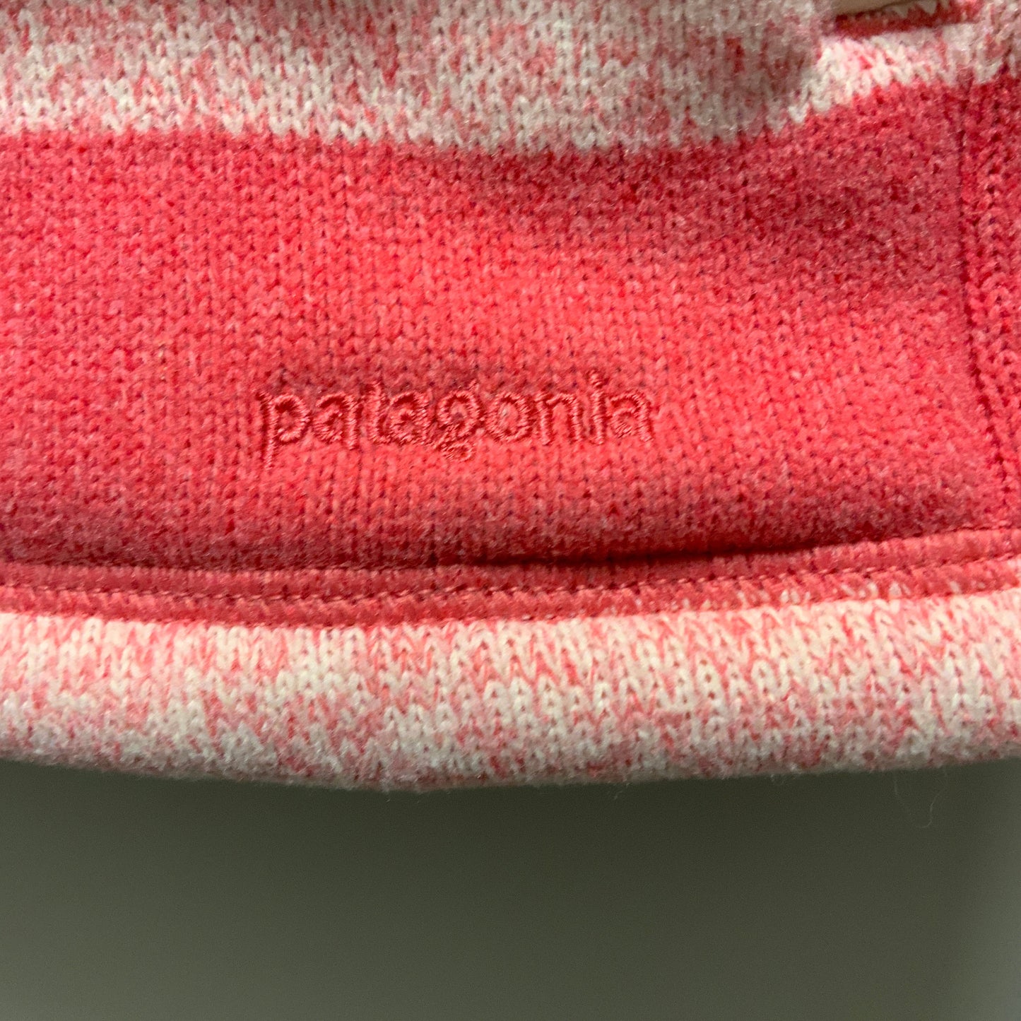 Athletic Sweatshirt Collar By Patagonia In Pink, Size: M