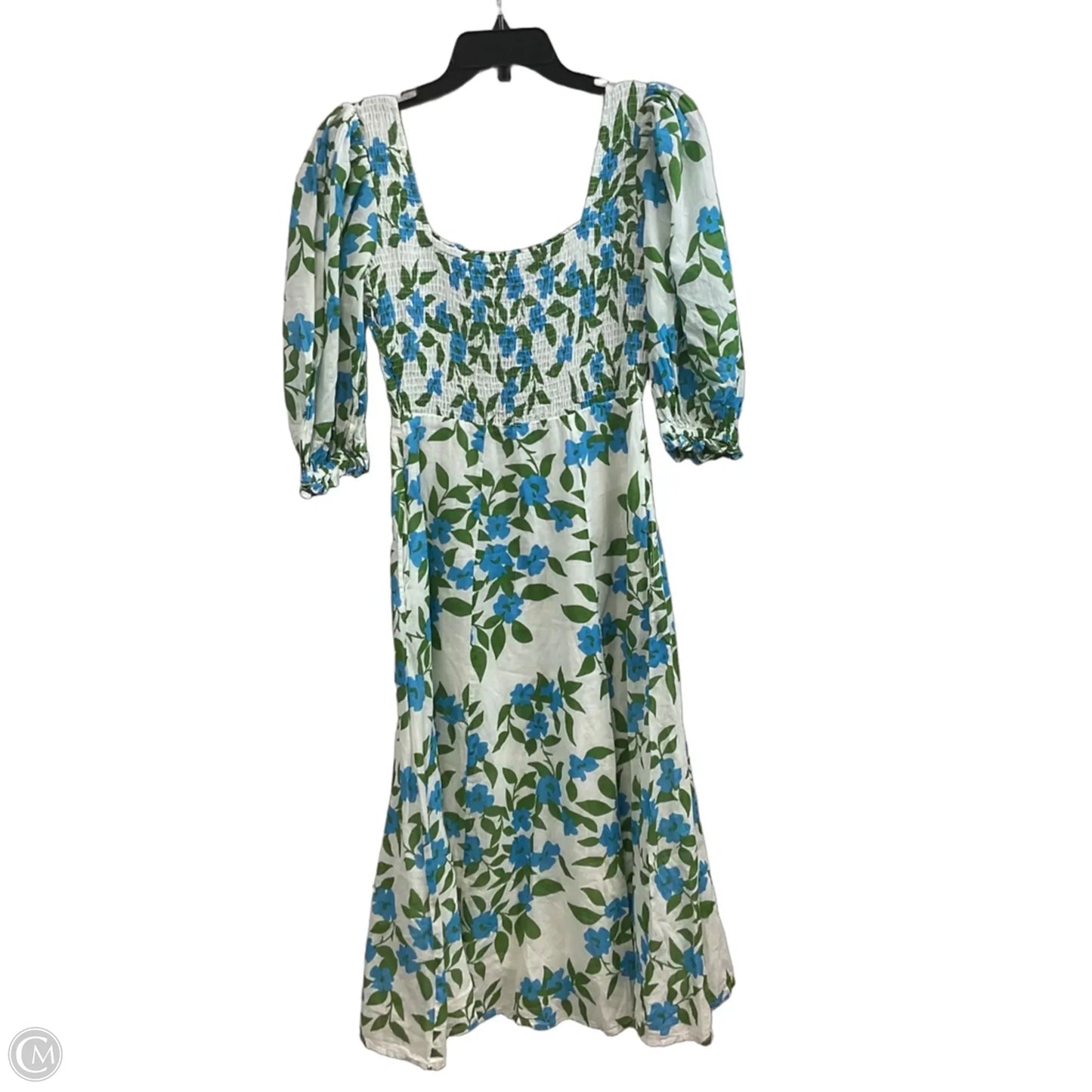 Dress Casual Midi By OLIVIA JAMES In Green, Size: Xs