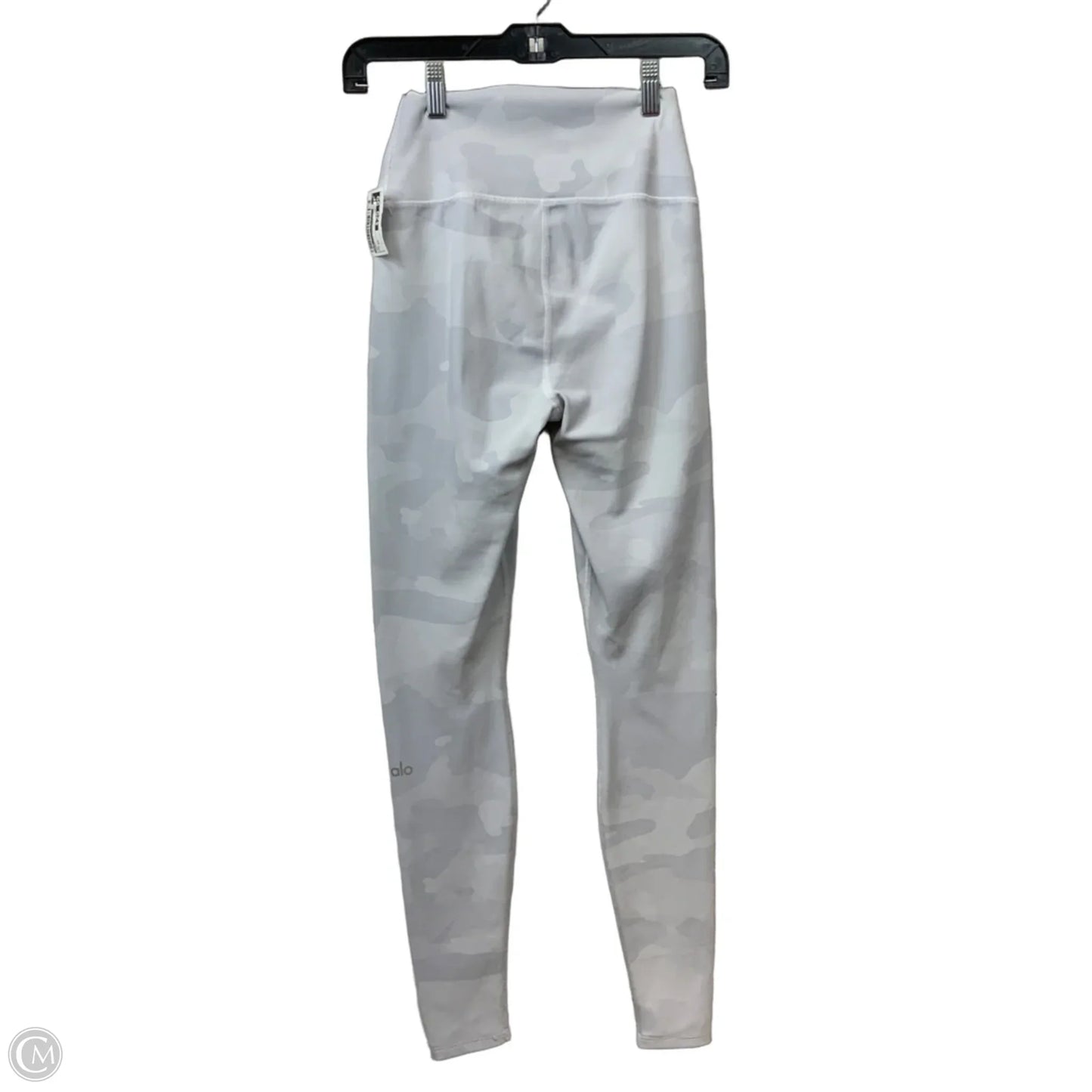Athletic Leggings By Alo In Grey, Size: Xs