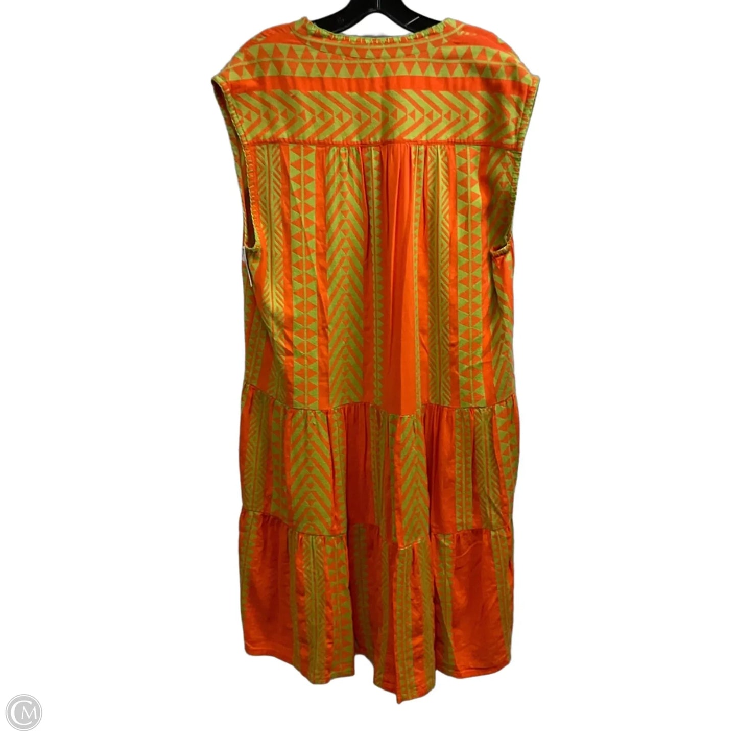Dress Casual Short By Uncle Frank In Orange, Size: L
