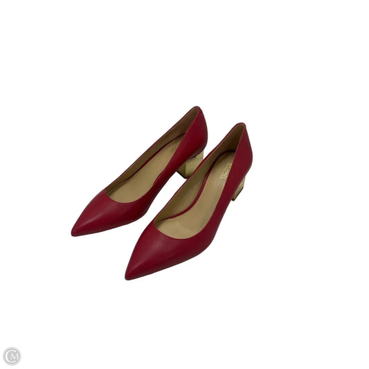 Shoes Heels Block By Michael By Michael Kors In Red, Size: 8