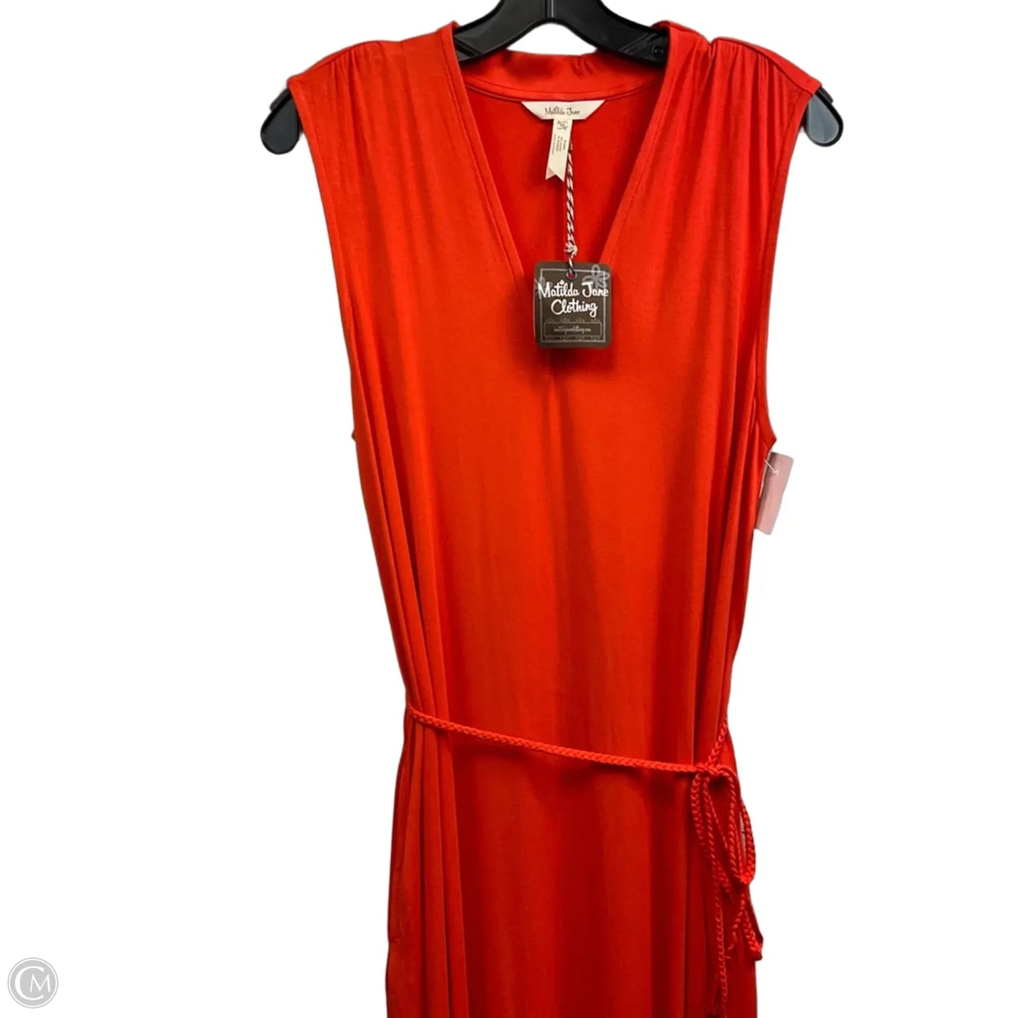 Dress Casual Maxi By Matilda Jane In Orange, Size: M