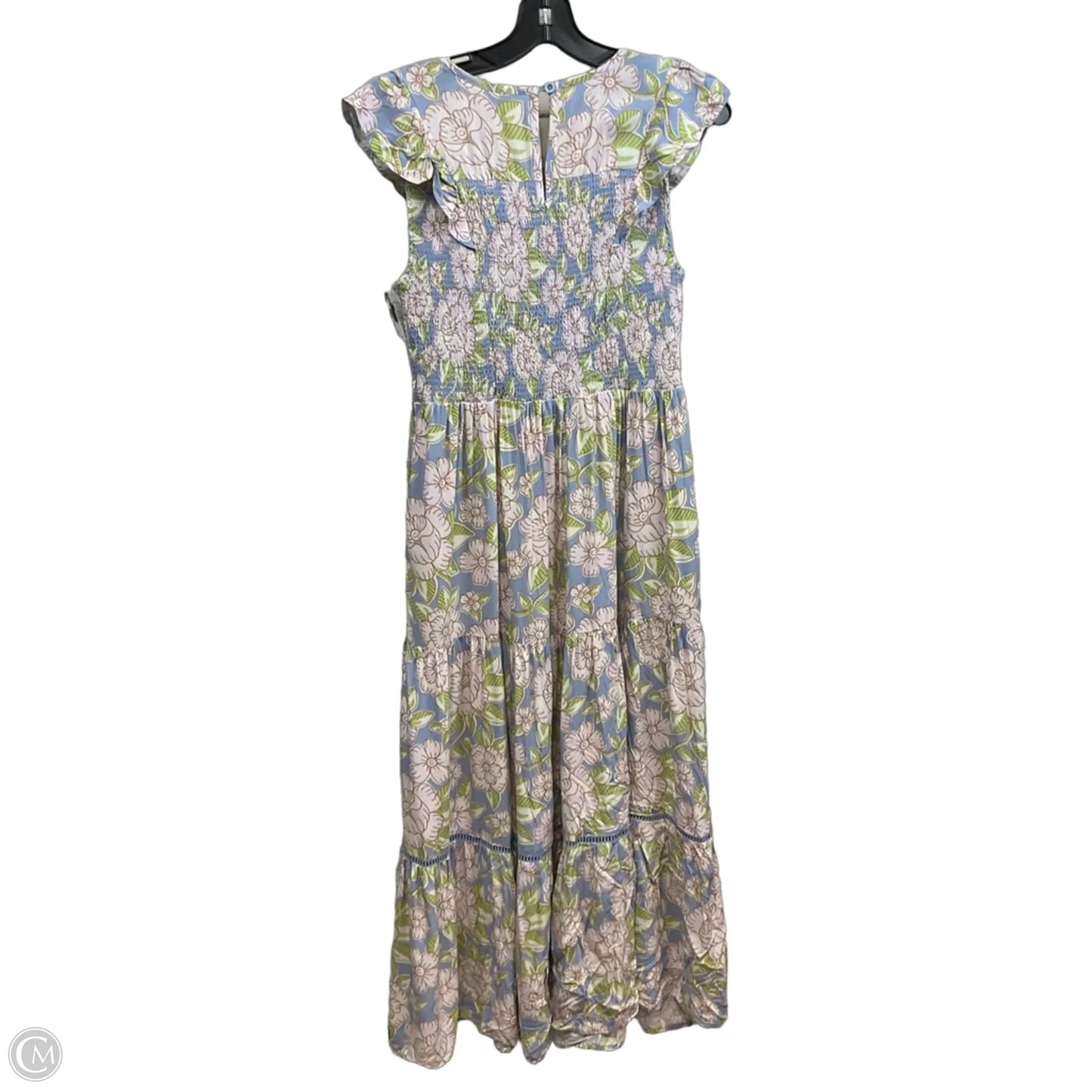 Dress Casual Midi By Matilda Jane In Blue & Purple, Size: M