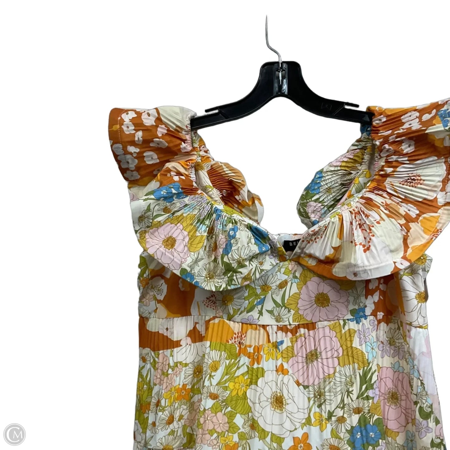 Dress Casual Midi By BEAULAH In Yellow, Size: S