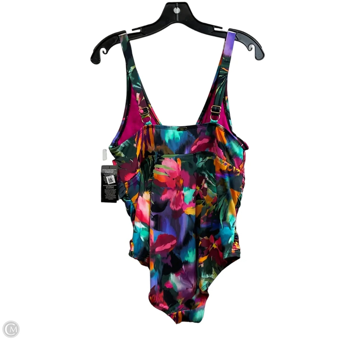 Swimsuit By Lauren By Ralph Lauren In Pink, Size: 1x