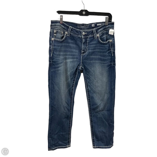 Capris By Miss Me In Blue Denim, Size: 10