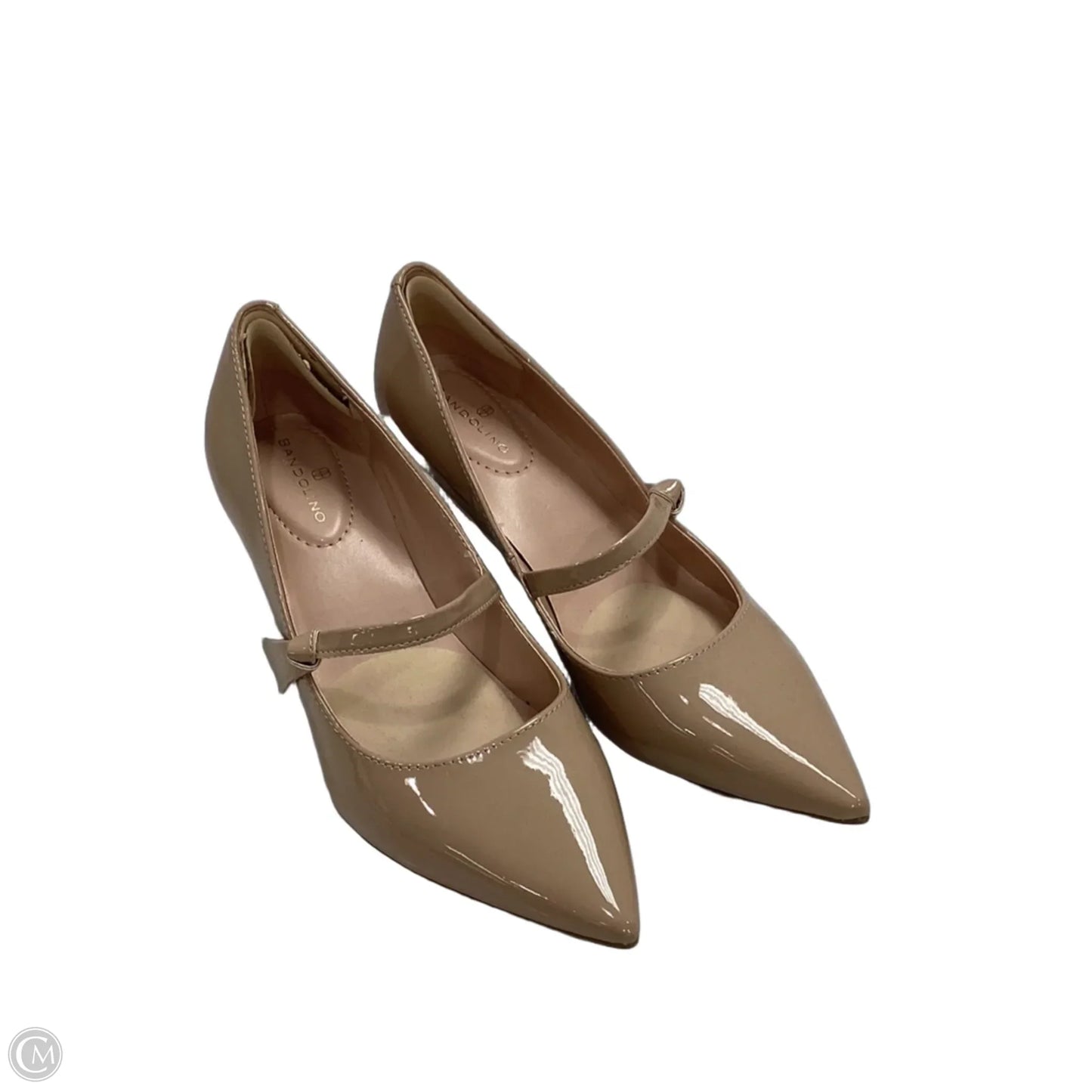Shoes Heels Kitten By Bandolino In Beige, Size: 7.5
