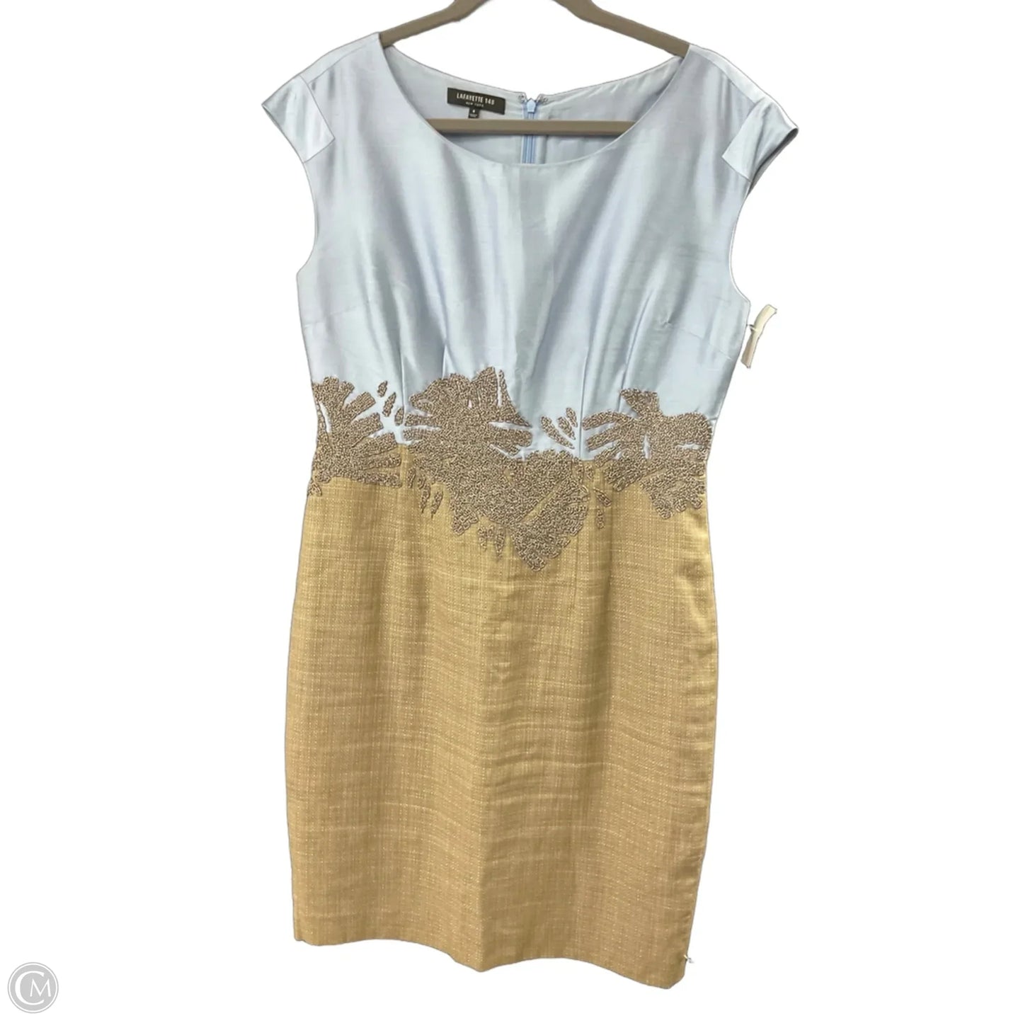 Dress Designer By Lafayette 148 In Brown, Size: S