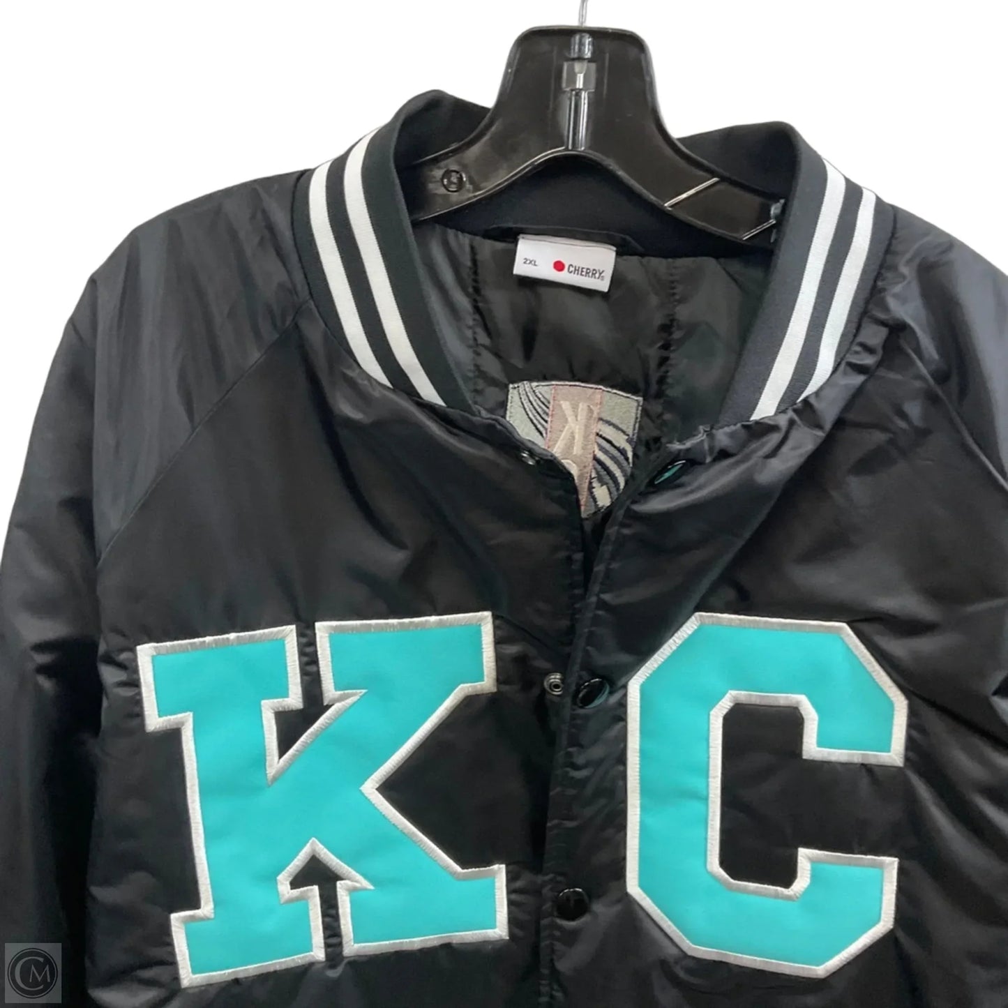 Jacket Puffer & Quilted By CHERRY In Black, Size: 2x