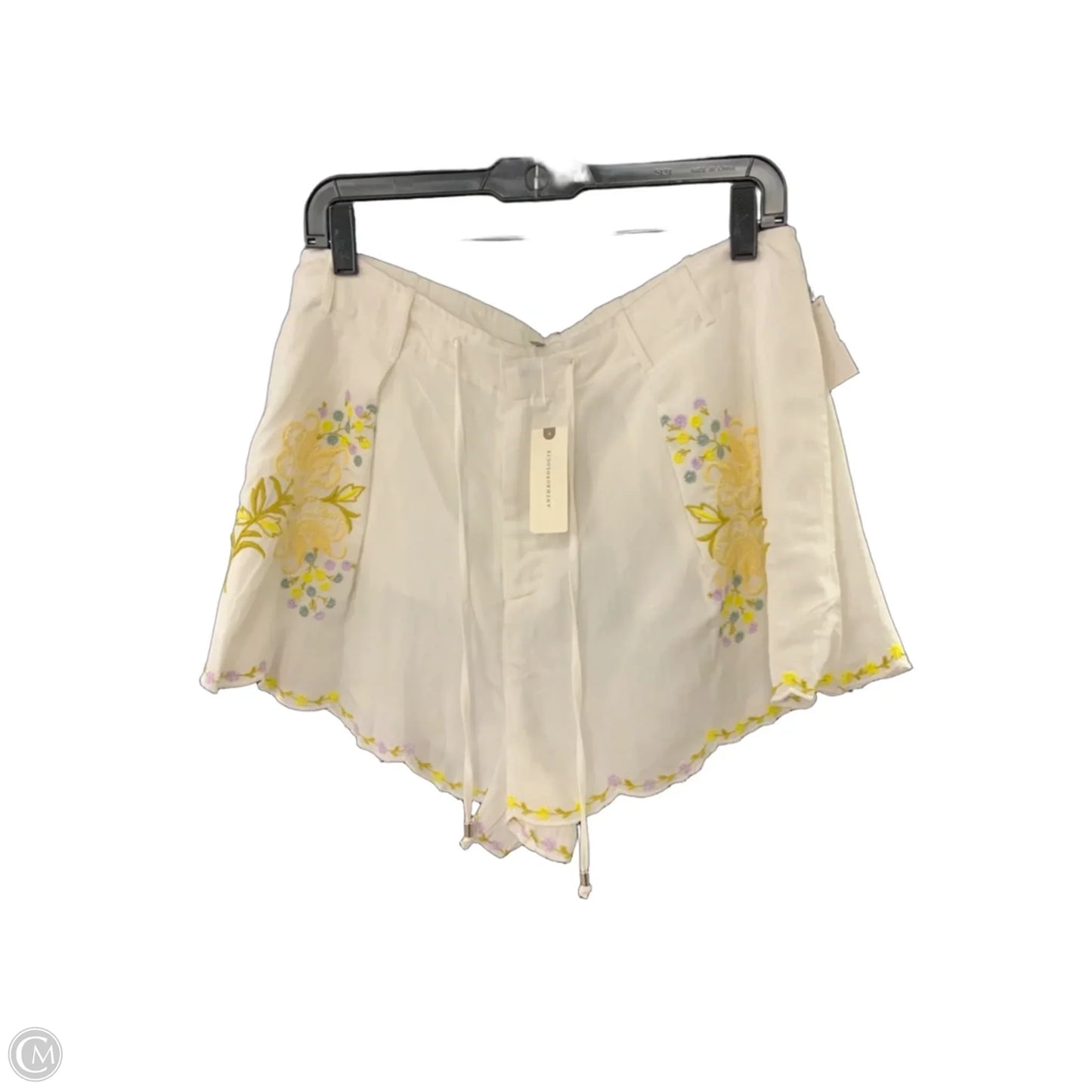 Shorts By Anthropologie In White, Size: M
