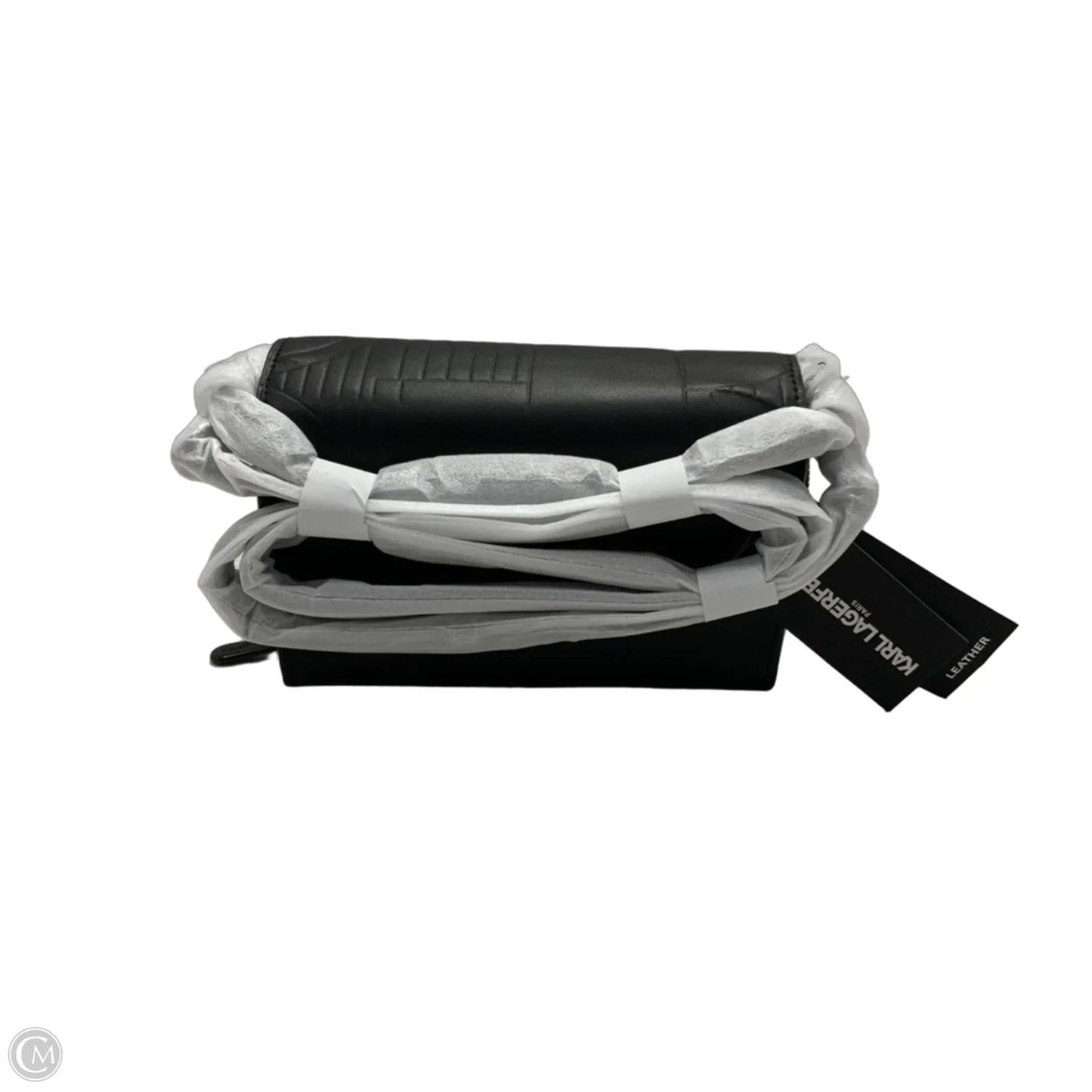 Crossbody Leather By Karl Lagerfeld, Size: Medium