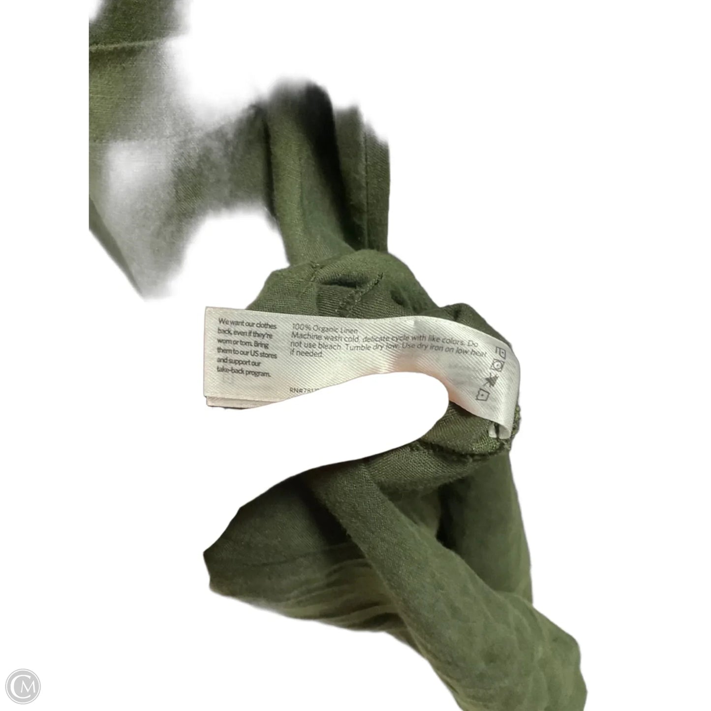 Cardigan By Eileen Fisher In Green, Size: Xs