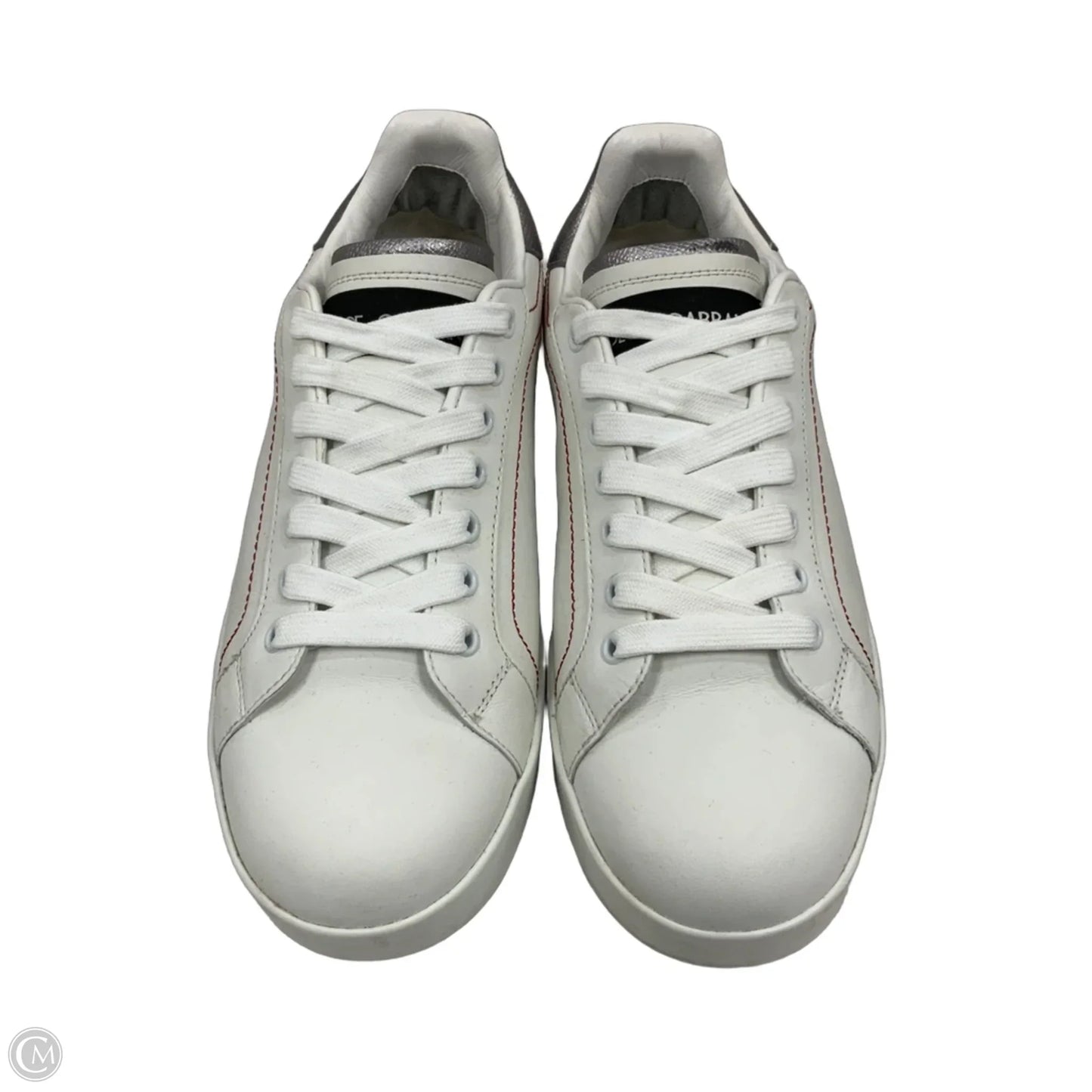Shoes Luxury Designer By Dolce And Gabbana In White, Size: 9