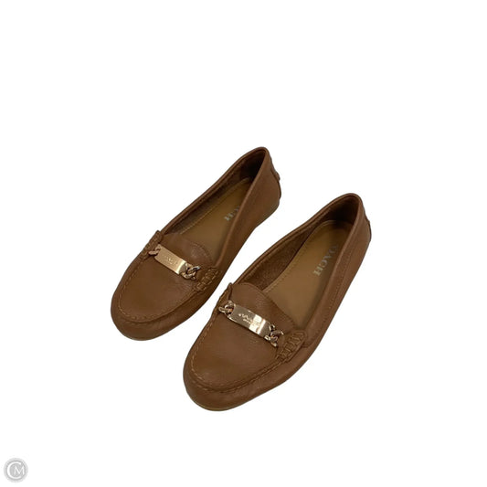 Shoes Designer By Coach In Brown, Size: 7.5