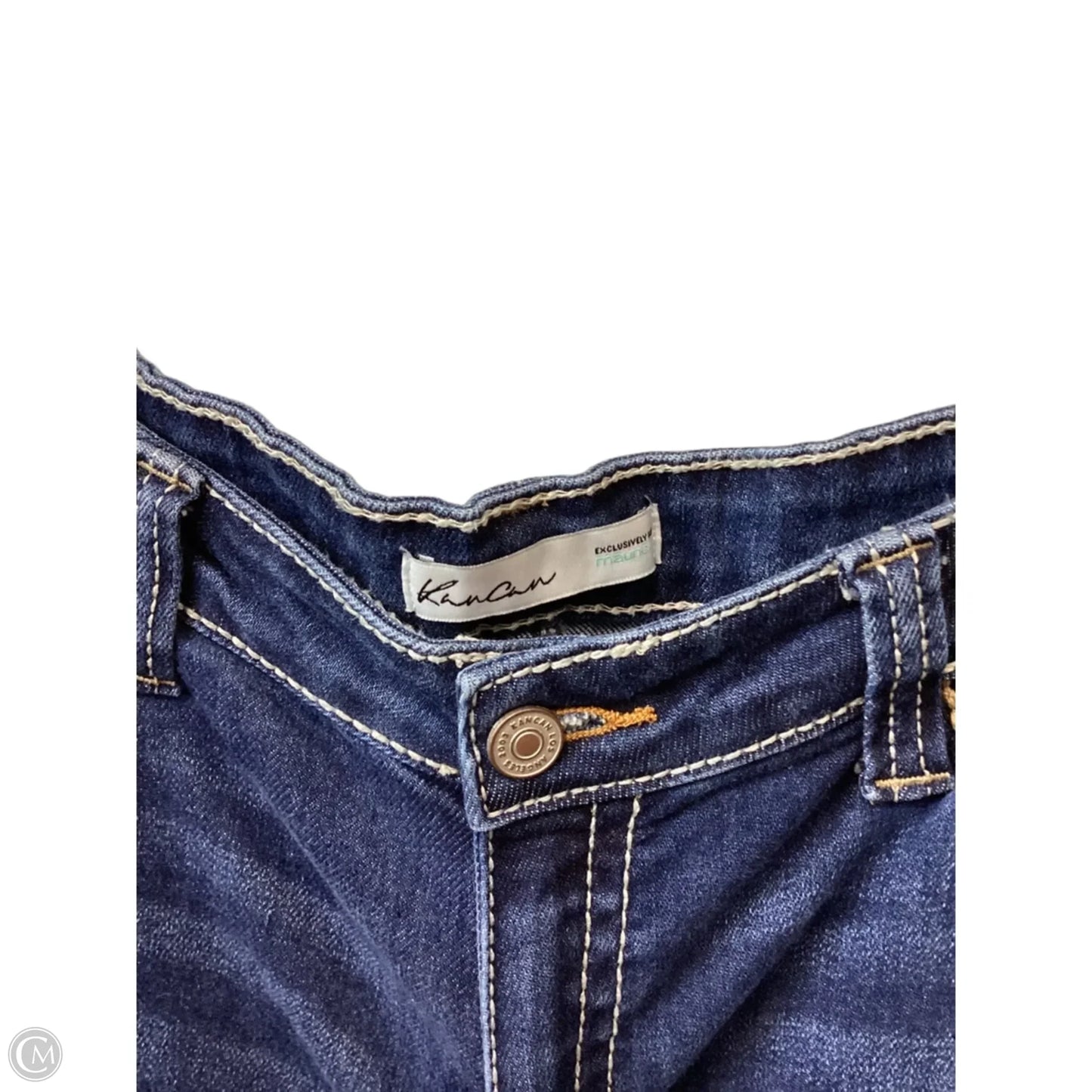 Jeans Straight By Kancan In Blue Denim, Size: 10