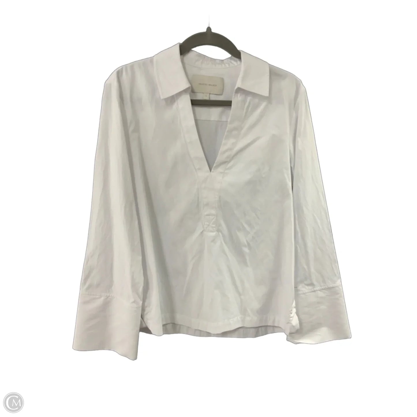 Blouse Long Sleeve By Brochu Walker In White, Size: L