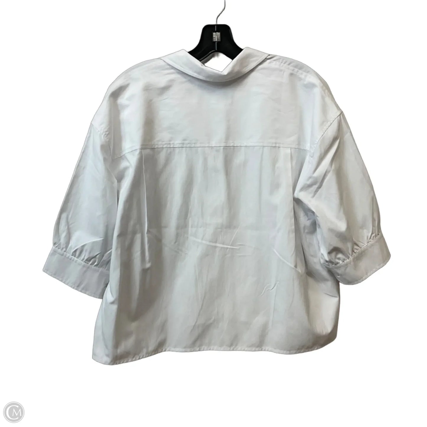Blouse Long Sleeve By Brochu Walker In White, Size: L